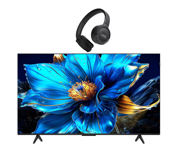 TCL 50P7K 50" 4K  QLED Google TV  + Tune 520BT Czarny - 1530182 - zdjęcie